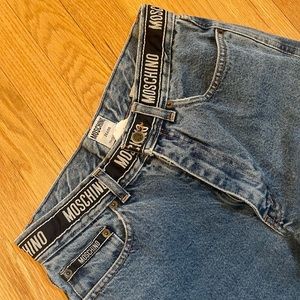 Moschino Band Logo Jeans